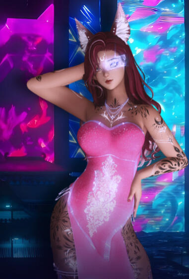 "I'm the girl your mom warned you about. Ready to have some fun?"