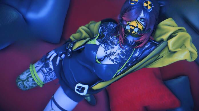 "A goth miqo that can turn your good times into wonderful memories" .